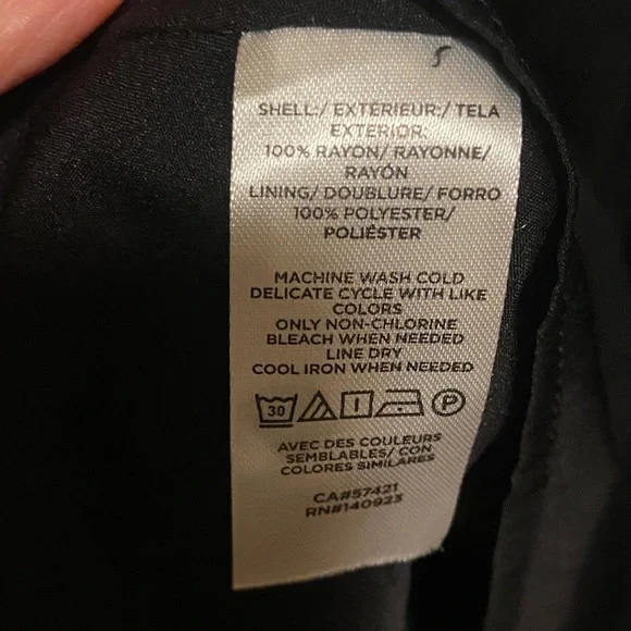 Ann Taylor Loft Black Tiered Midi Dress
Size SP - Picture 4 of 8